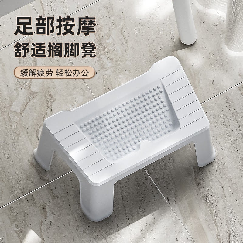 Living Room Plastic Footrest Office Footrest Foot Massage Footstool Ergonomic Design Footrest - Image 2